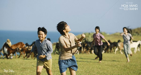 Phim Tôi thấy hoa vàng trên cỏ xanh của đạo diễn Victor Vũ chuyển thể từ tác phẩm cùng tên của nhà văn Nguyễn Nhật Ánh.